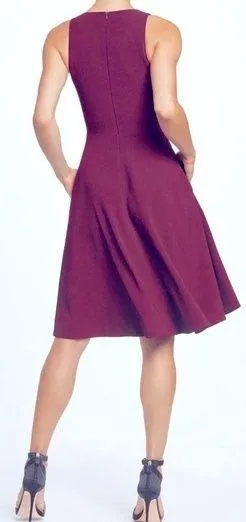 NWT Dress the Population Catalina Dress in Dark Magenta - Size M - Image 2