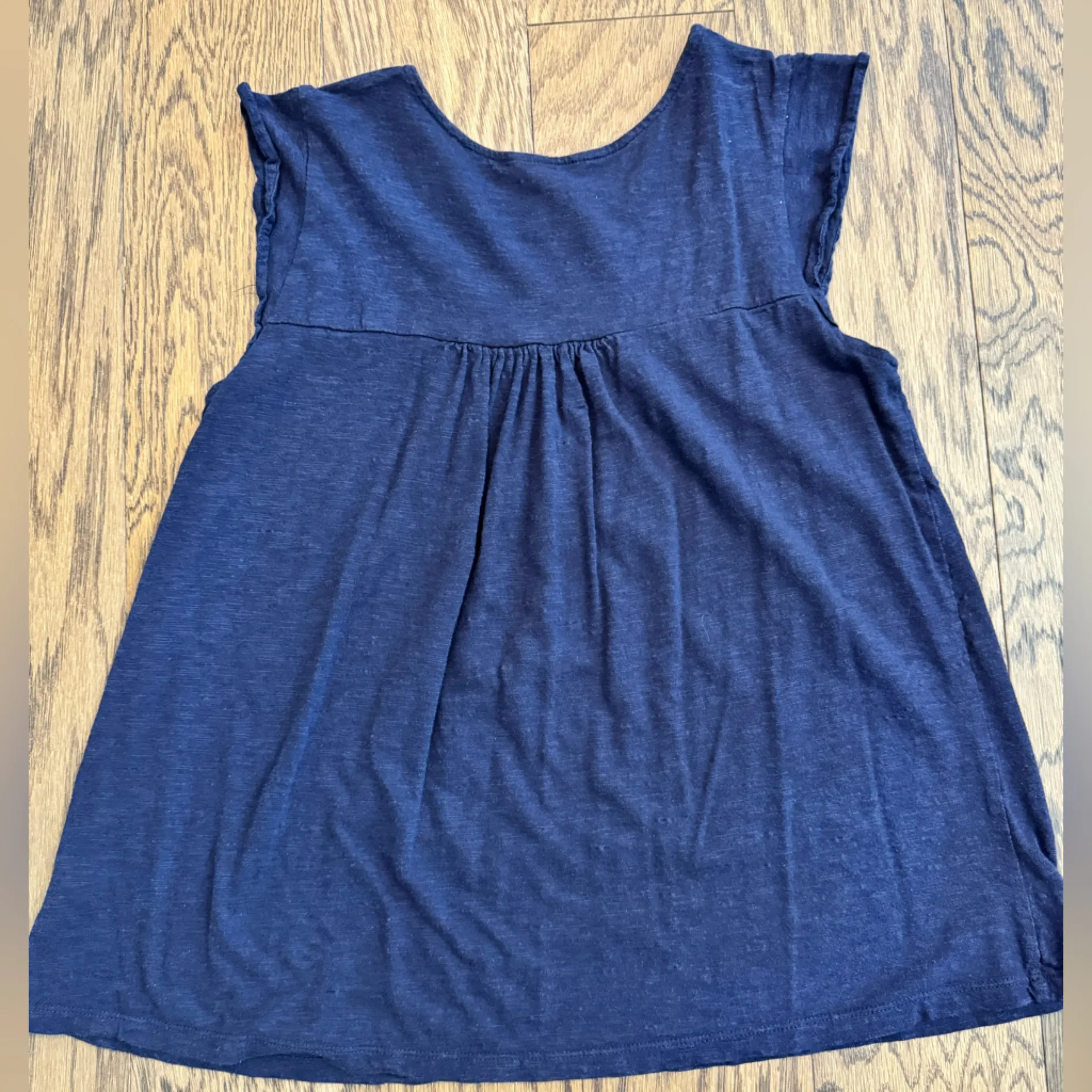 Caslon Navy Short Sleeve Top - Image 2