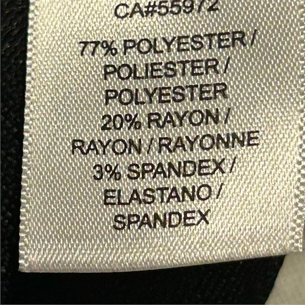 Laundry By Shelli Segal Women's Black Pencil Skirt Size 8 Short Casual - Image 7