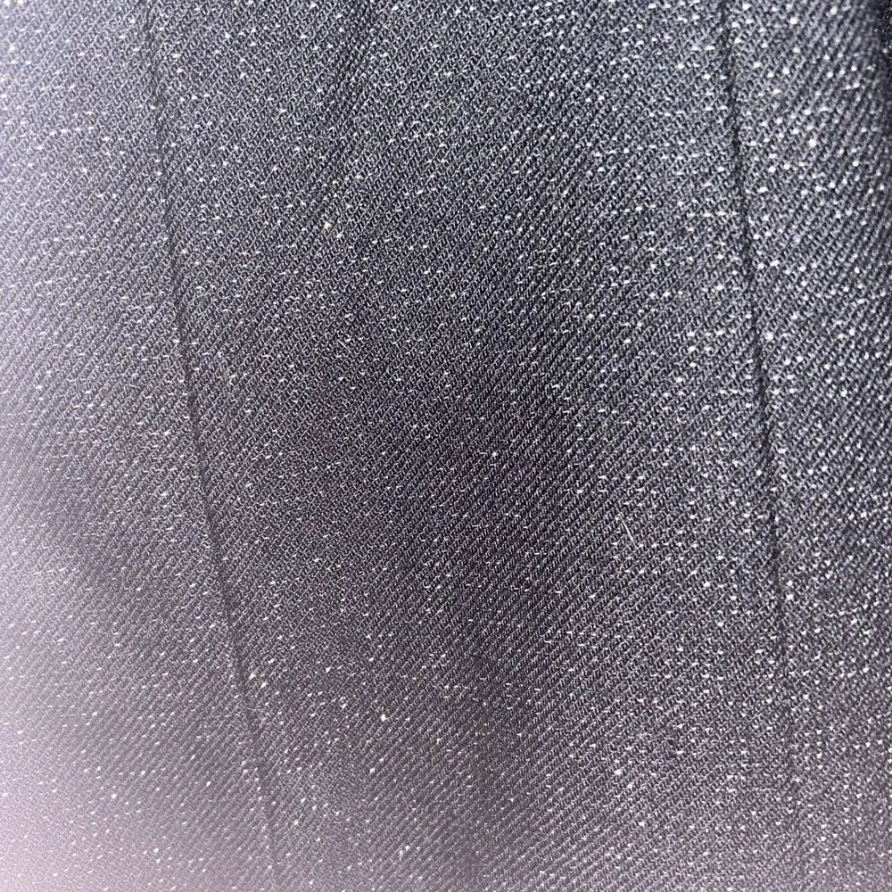 Worthington Dressy Long Pea Coat.  Size 12.  Black With Gold Stitching. EUC - Image 11