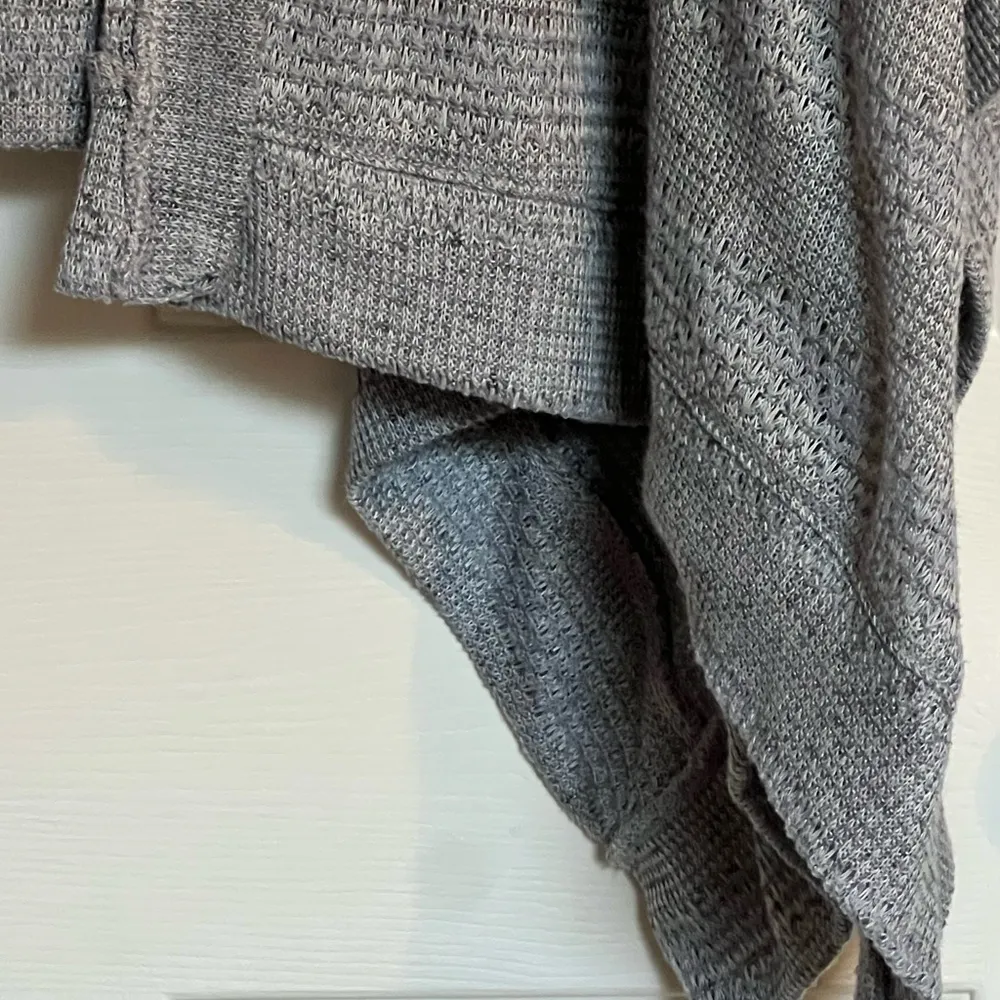 American Eagle Outfitters Gray Cardigan Open Sweater Sz Small - Image 7