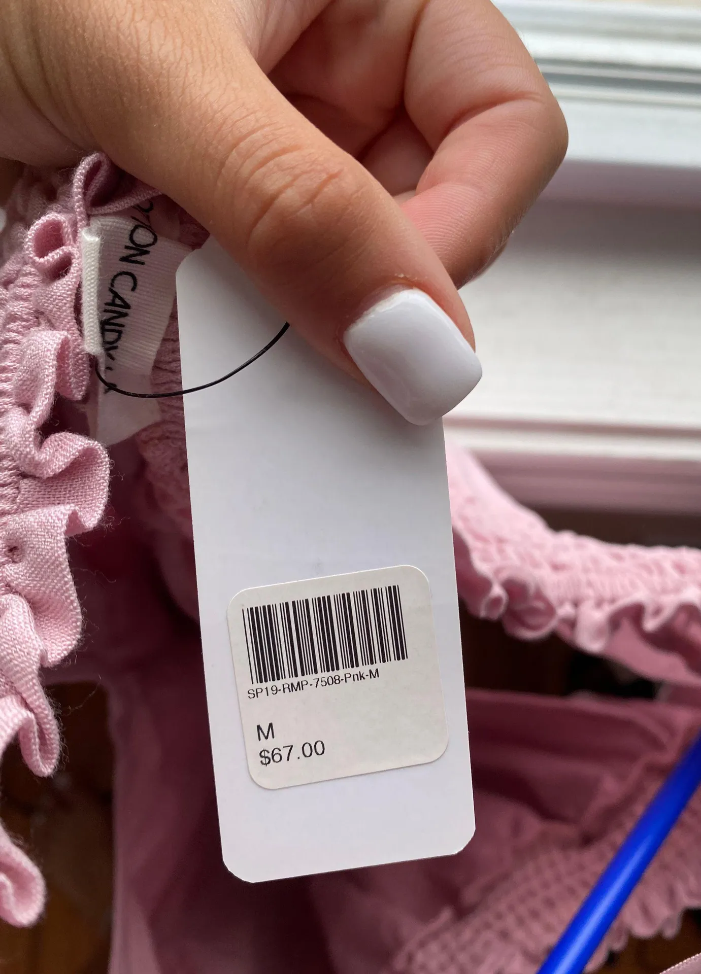 Cotton Candy LA NWT light Pink Romper  - Image 4