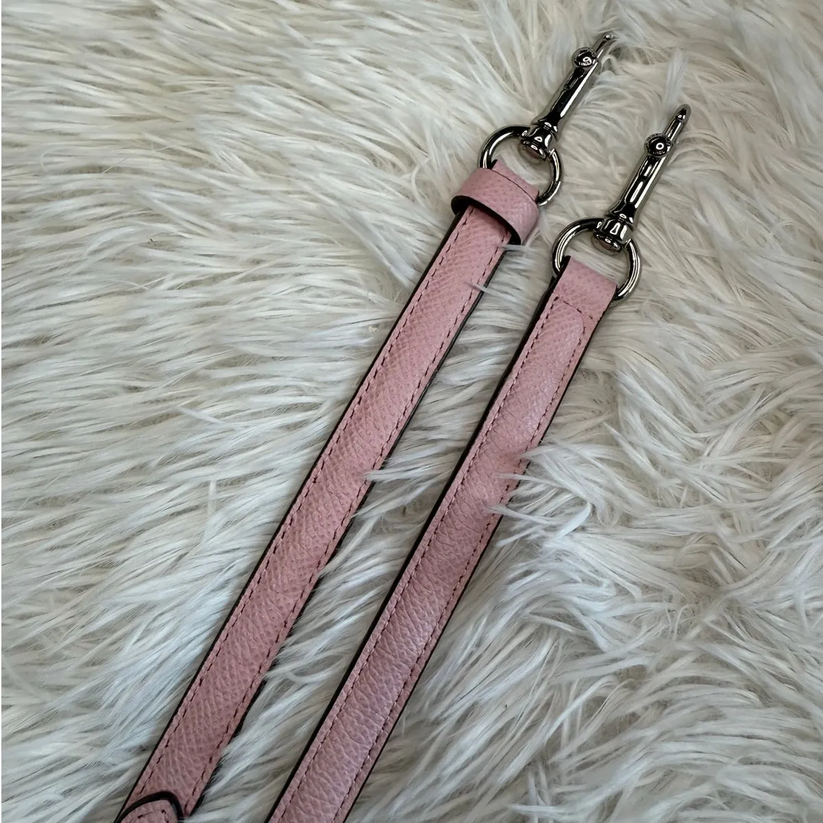 Coach  Pink Silver Replacement Strap - Image 8