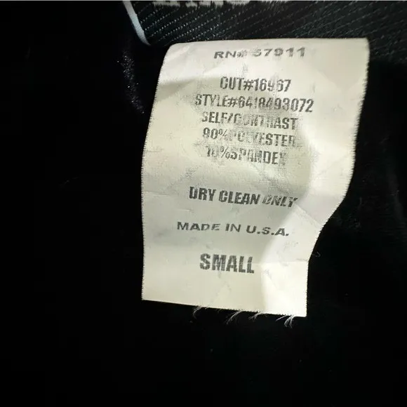 Vintage 90s Wrapper Velvet Maxi Skirt & Tank Top Set Black Floral Burnout S/M - Image 9