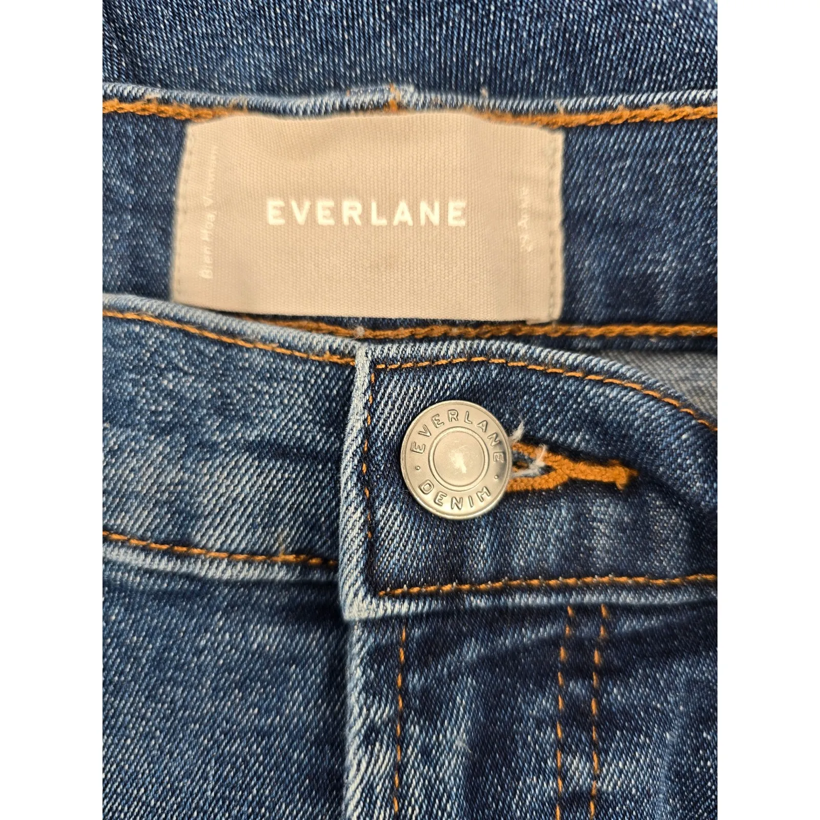 Everlane The Way-High Jean Skinny Fit Dark Wash Denim Women's 29 - Image 3