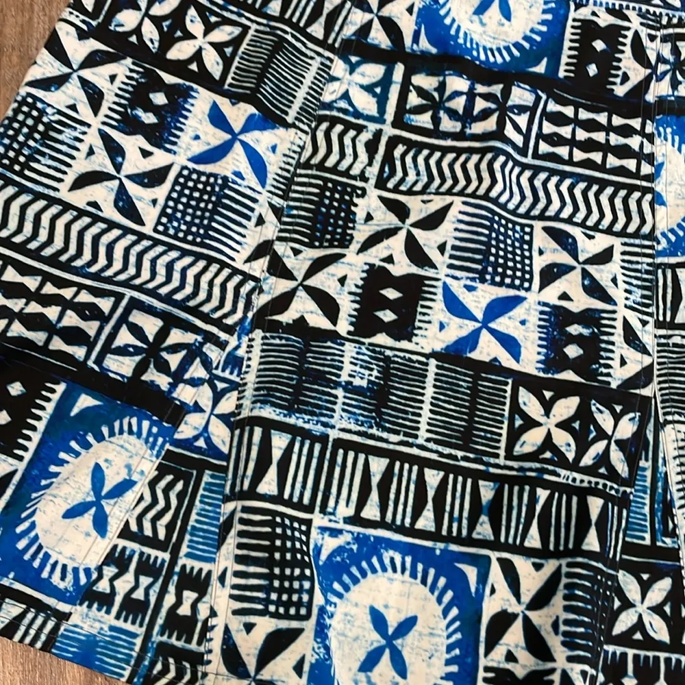 Rip Skirt Hawaii Pacific Tapa Print Quick - Image 10