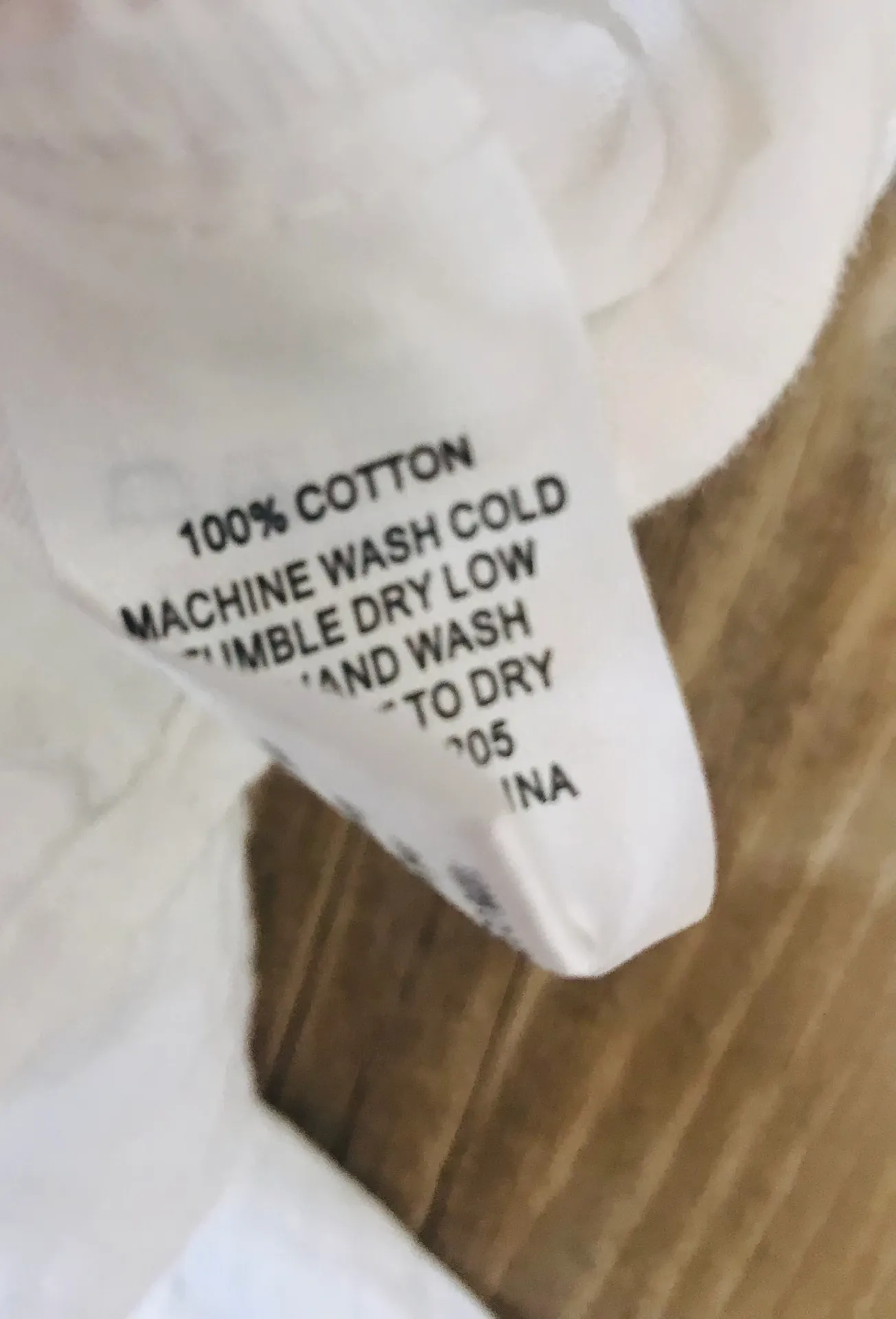 Just Living White Tie Front Shirt Medium - Image 8