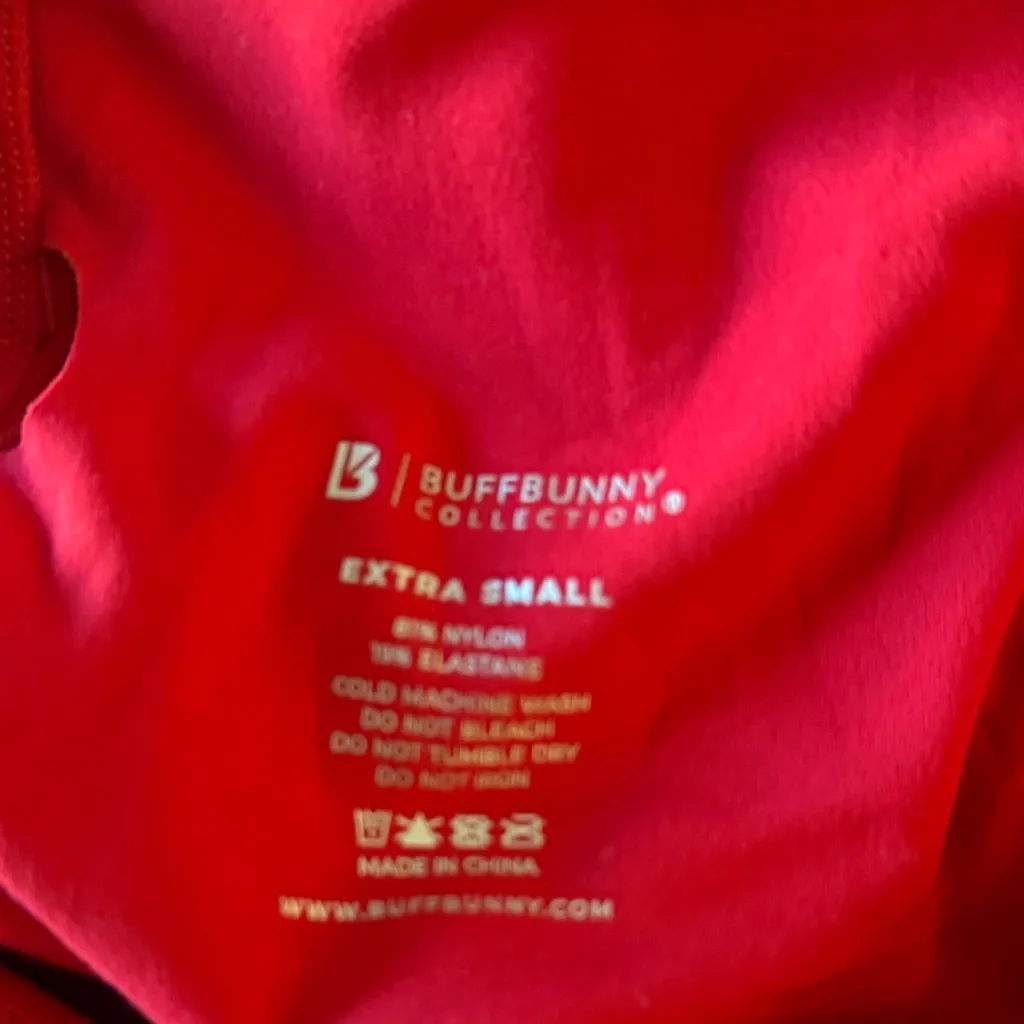 Buffbunny Red Strapless Crop - Image 2