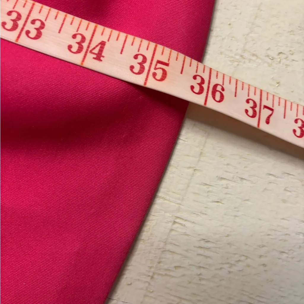 Calvin Klein Sleeveless Fit and Flare Floral Cocktail Dress Pink Size 8 Medium - Image 5