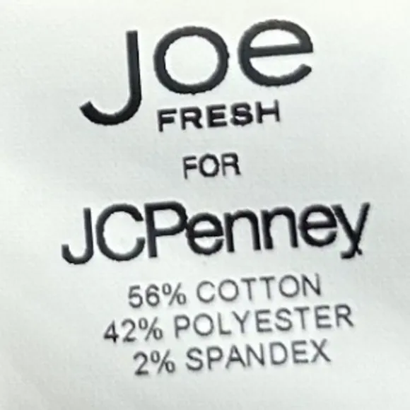 JCPenny Joe Fresh‎ Women 2X Stripe Monochrome Midi Black Dress Formal Office - Image 6