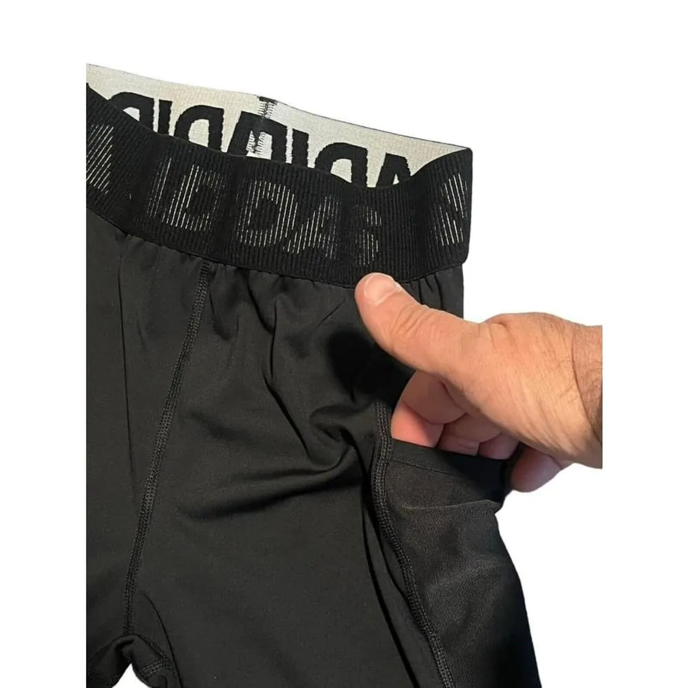 Adidas Leggings Women's Small Black Sports Workout Full Length Ankle Yoga - Image 3