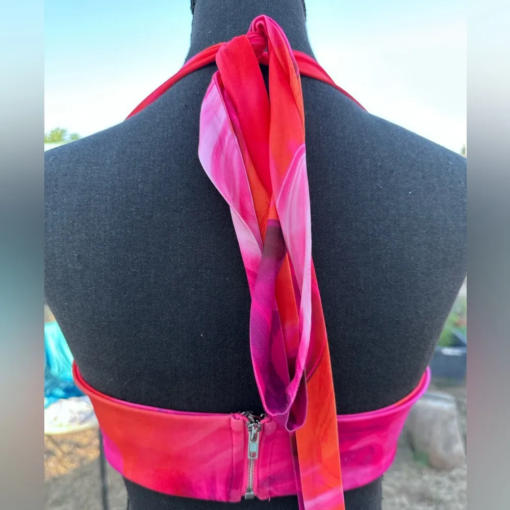 WHITE FOX WOMENS MEDIUM Vibrant Pink top - Image 5