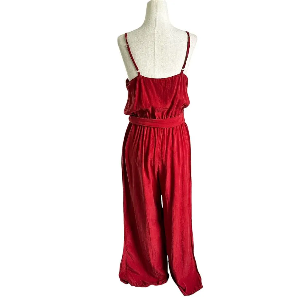 Amour Vert Auburn Adjustable Strap Jumpsuit Women Size Medium | 68-29 - Image 2