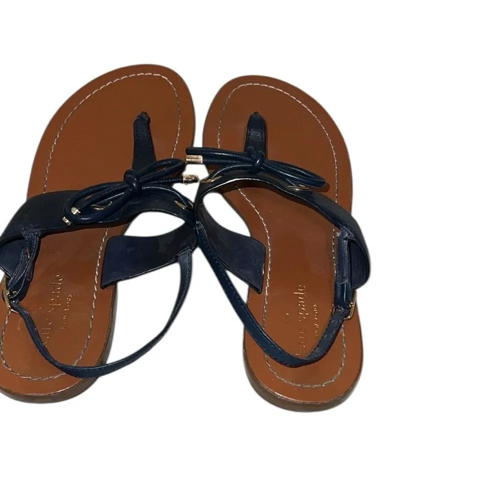 Kate Spade Women's Navy Sandals Size 7 - Image 2