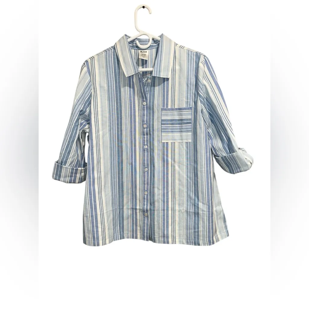 Blair Multi-Striped Button Down Shirt - Image 2