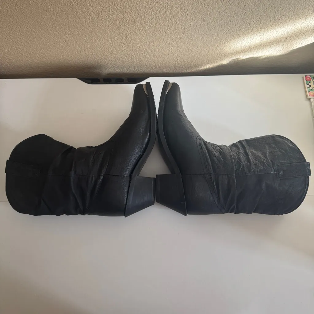 Shyanne Slouchy Haress Black Boots Womens Sz 11 Slouch Western - Image 7