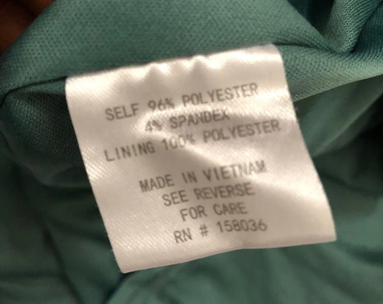 Ash Crepe Sea Glass Bridesmaid Dress Party cowl neck slit floor length skinny spaghetti straps, invisible back zipper stretch crepe-L - Image 6