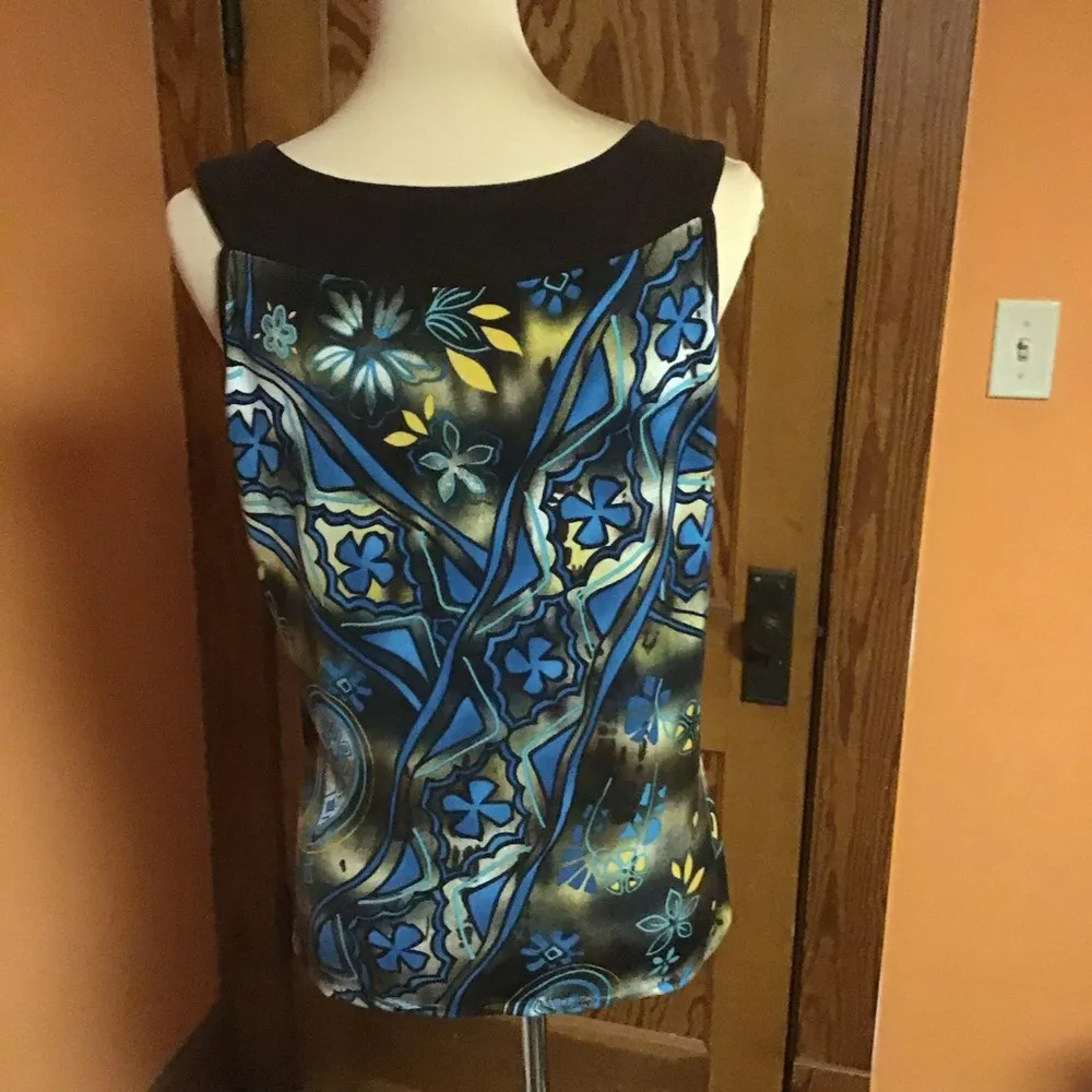 VTG Y2K bright relaxed fit tank top Black Size L - Image 8