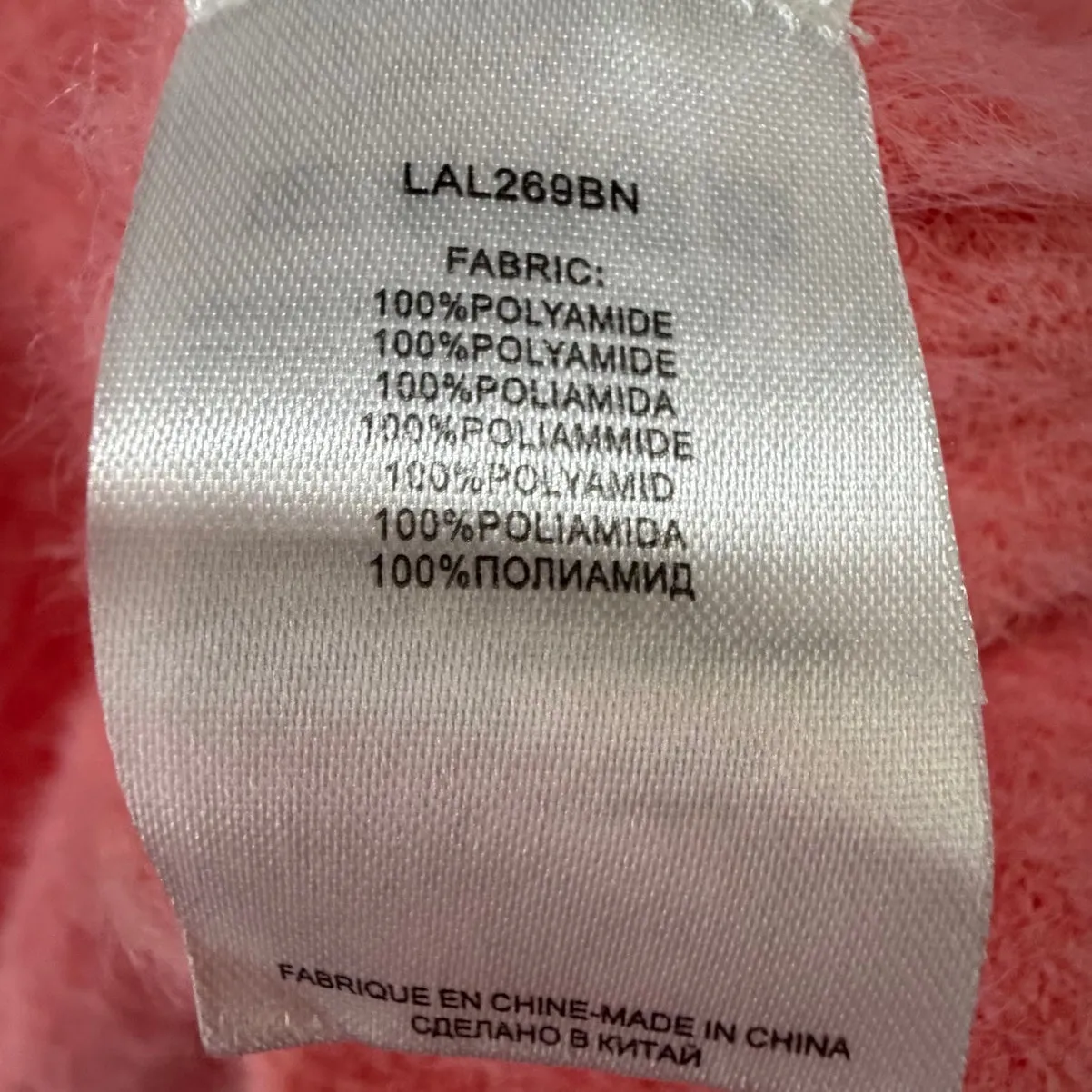 Lili Sidonio Molly Bracken Jumper Sweater XS Pink Fuzzy Parisian Soft Feminine - Image 13