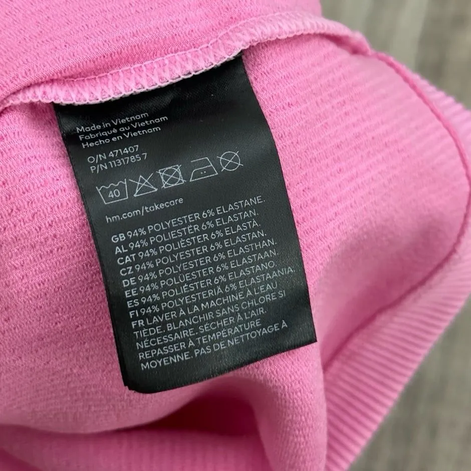 Divided hot pink cool toned tank top - Image 5