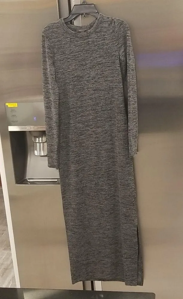 💕FRENCH CONNECTION💕 Sweeter Midi Sweater Dress ~ Grey Melange Medium M NWT - Image 9