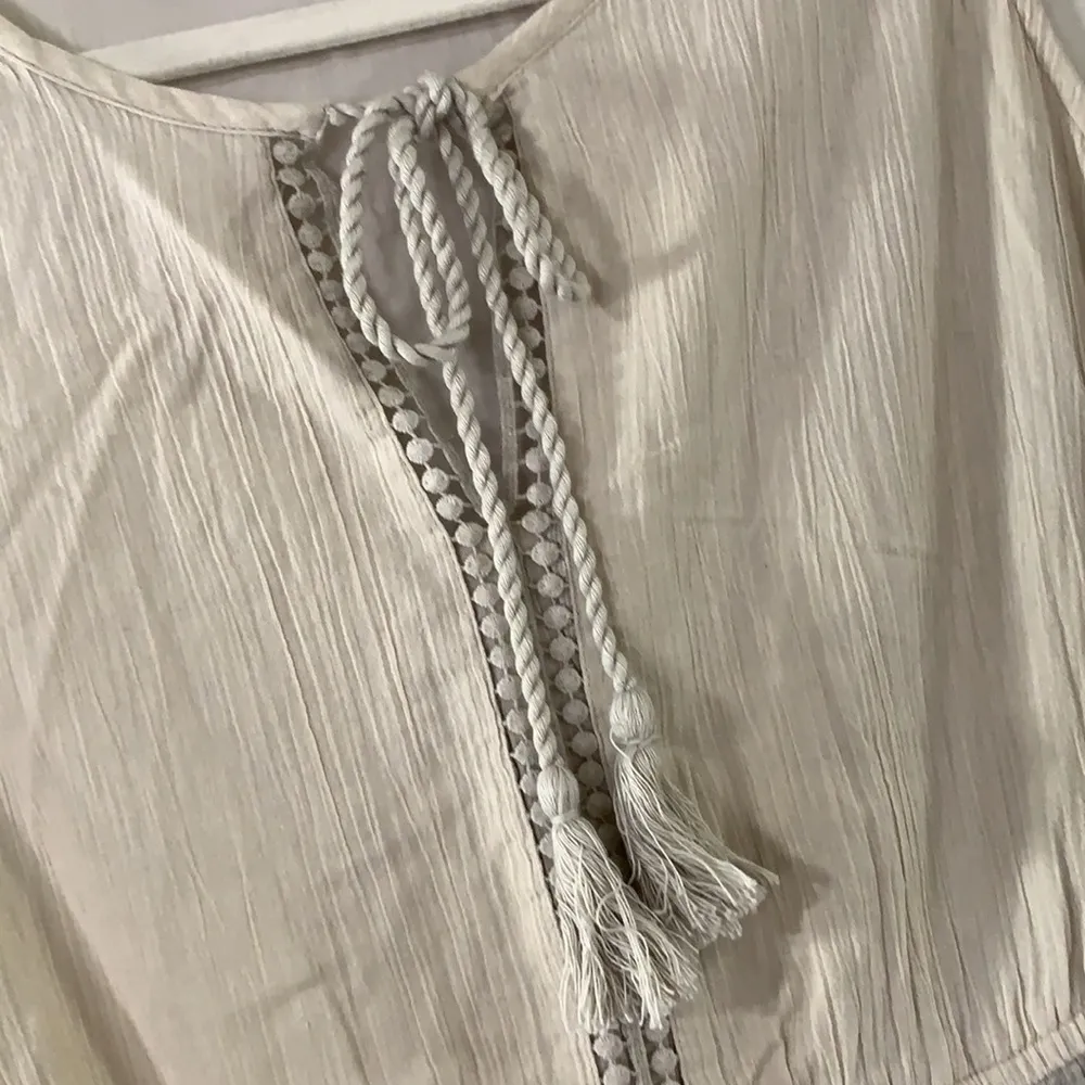 Only Necessities Sleeveless Ombré Maxi Dress size Large Gray - Image 6