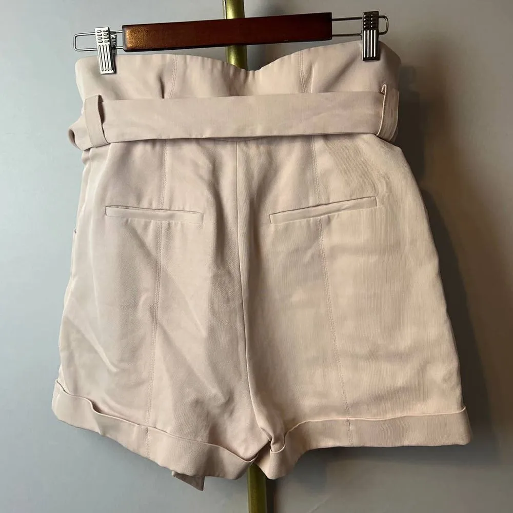 IRO Flat Front Belted Paperbag Piralin Shorts NWT Sz. 36 (US 8) - Image 6