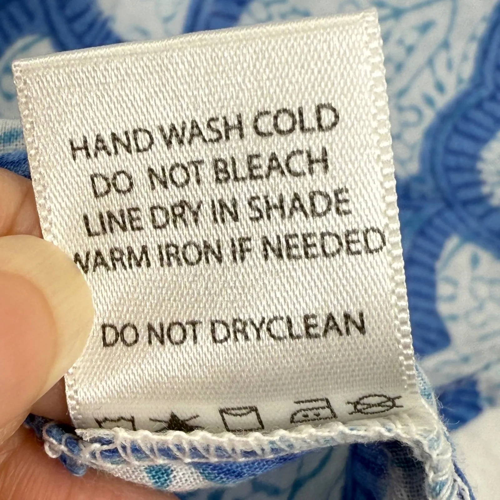 Roberta Roller Rabbit Tunic Dress jemina Kurta Cotton Block Print Women's S READ - Image 9