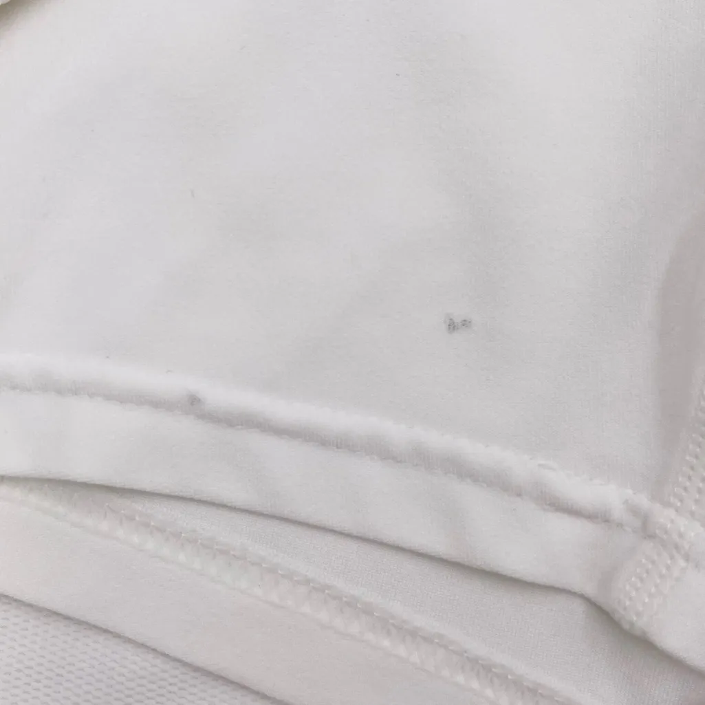 Nike Fit Dry Women's Tennis Skort Athletic Skirt Size Medium White Swish Logo - Image 6