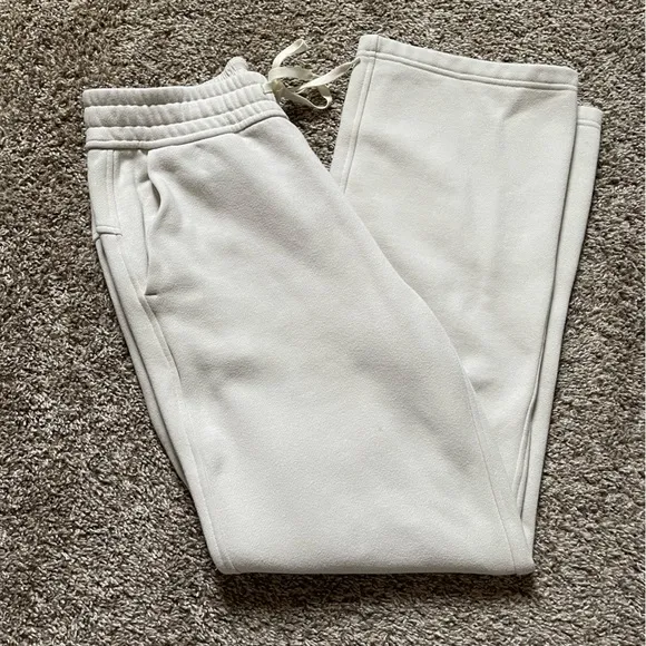 CRZ Yoga wide leg sweatpants - size Small - bone color - Image 2