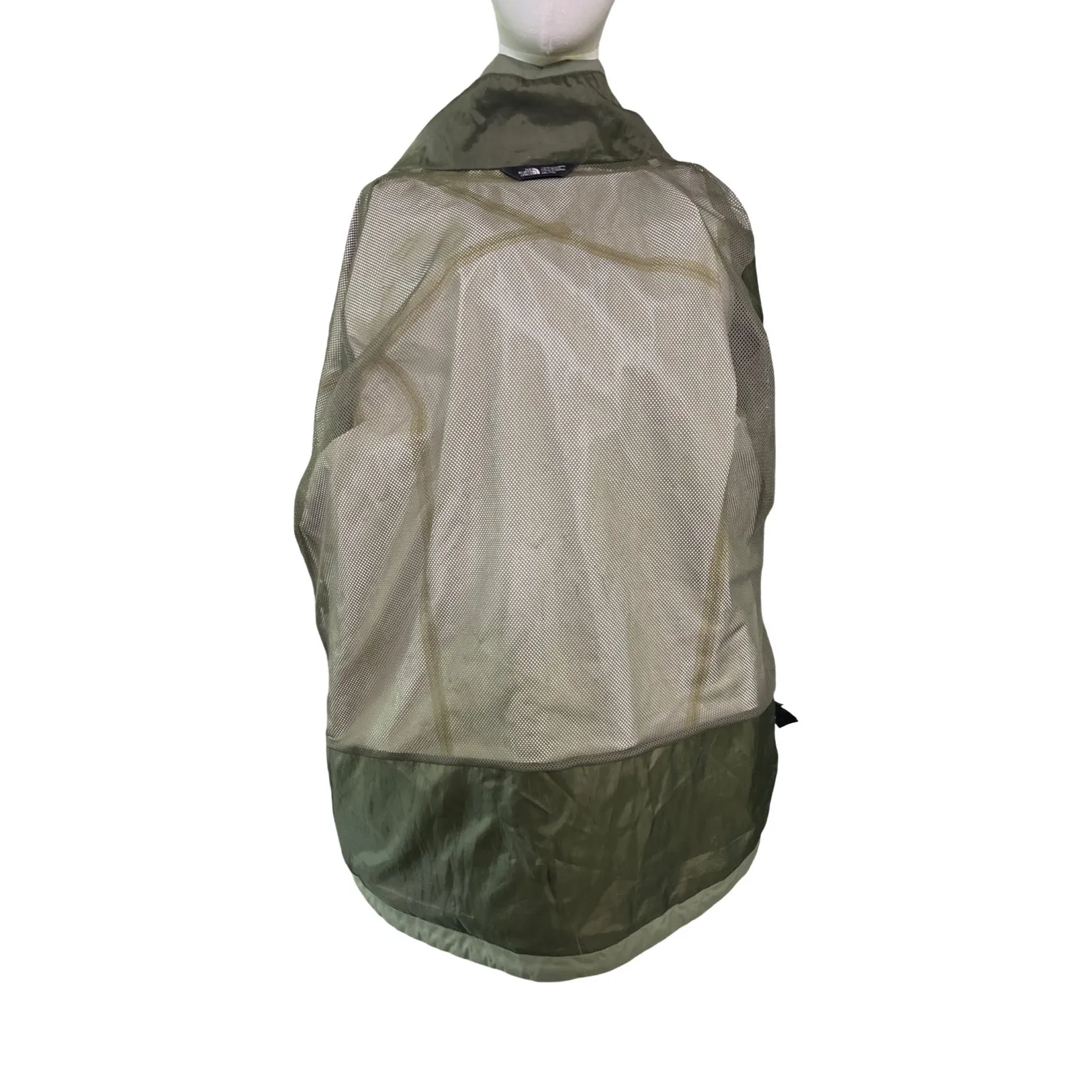 The North Face Women’s XXL Waterproof Windbreaker Jacket Olive Green Hooded - Image 8