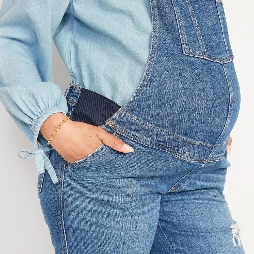 NWT Old Navy Maternity overalls Size 2 - Image 3