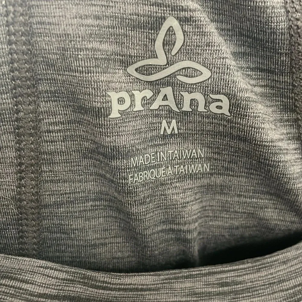 Prana Vertex Dress in Gray Graphite Athleisure Dress Sz Medium - Image 8