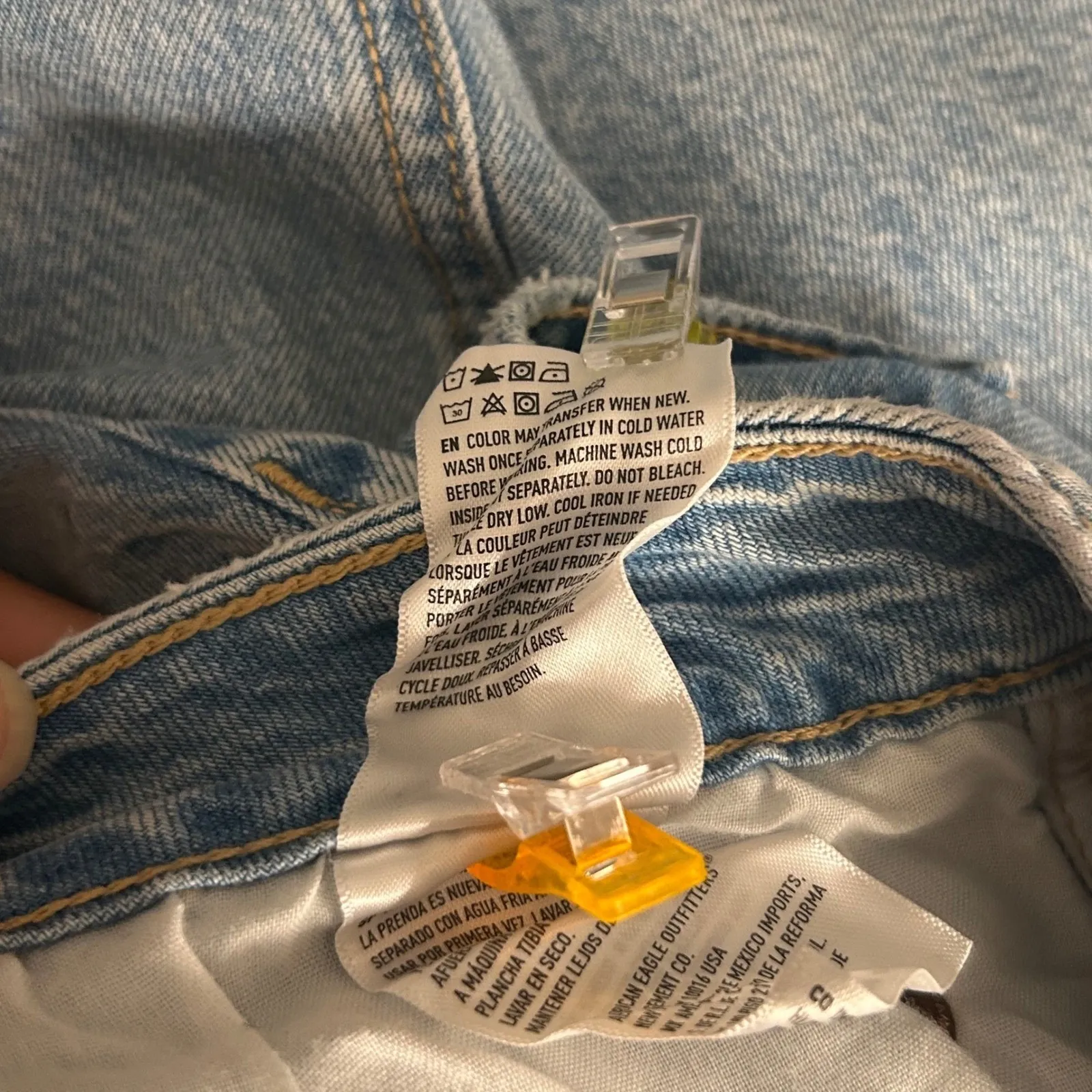 American Eagle Maxi Jean Skirt Blue 20 - Image 9