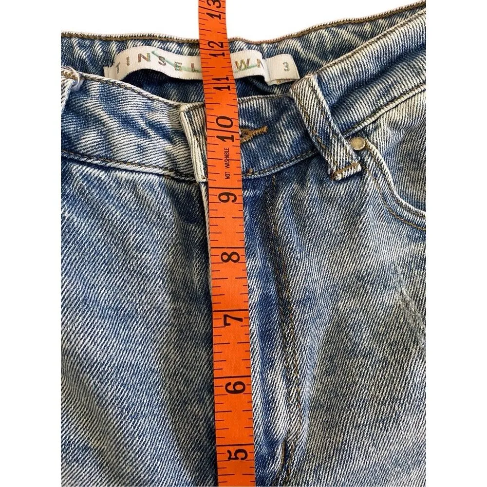 Tinseltown Destroyed Distressed Jeans Straight Leg Denim Casual - Image 13