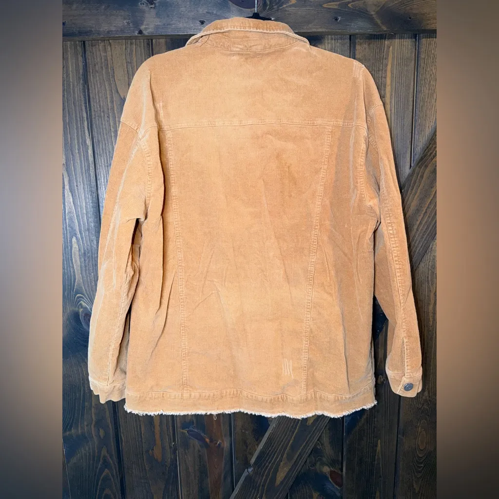 Fantastic Fawn Oversized Corduroy Shacket Jacket - Image 2