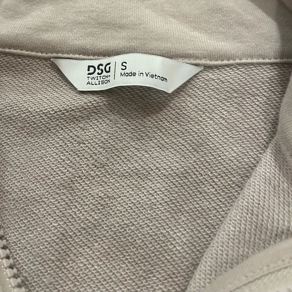 DSG Twitch + Allison Women’s Everyday Jumpsuit in Concrete Taupe Size Small NEW Tan - Image 13