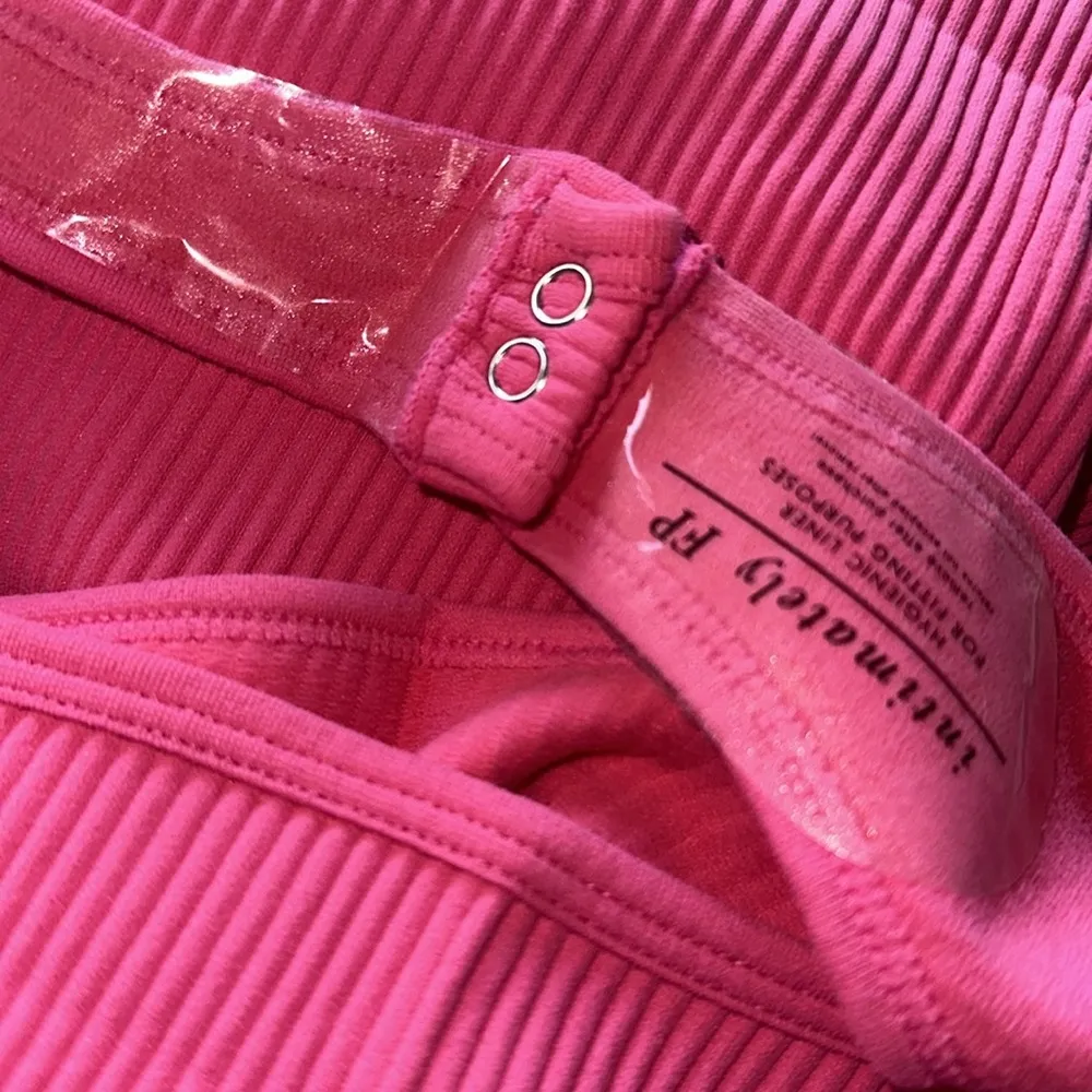 NWOT FREE PEOPLE X INTIMATELY BY FREE PEOPLE Rib Bodysuit Color: Pompom - Image 8