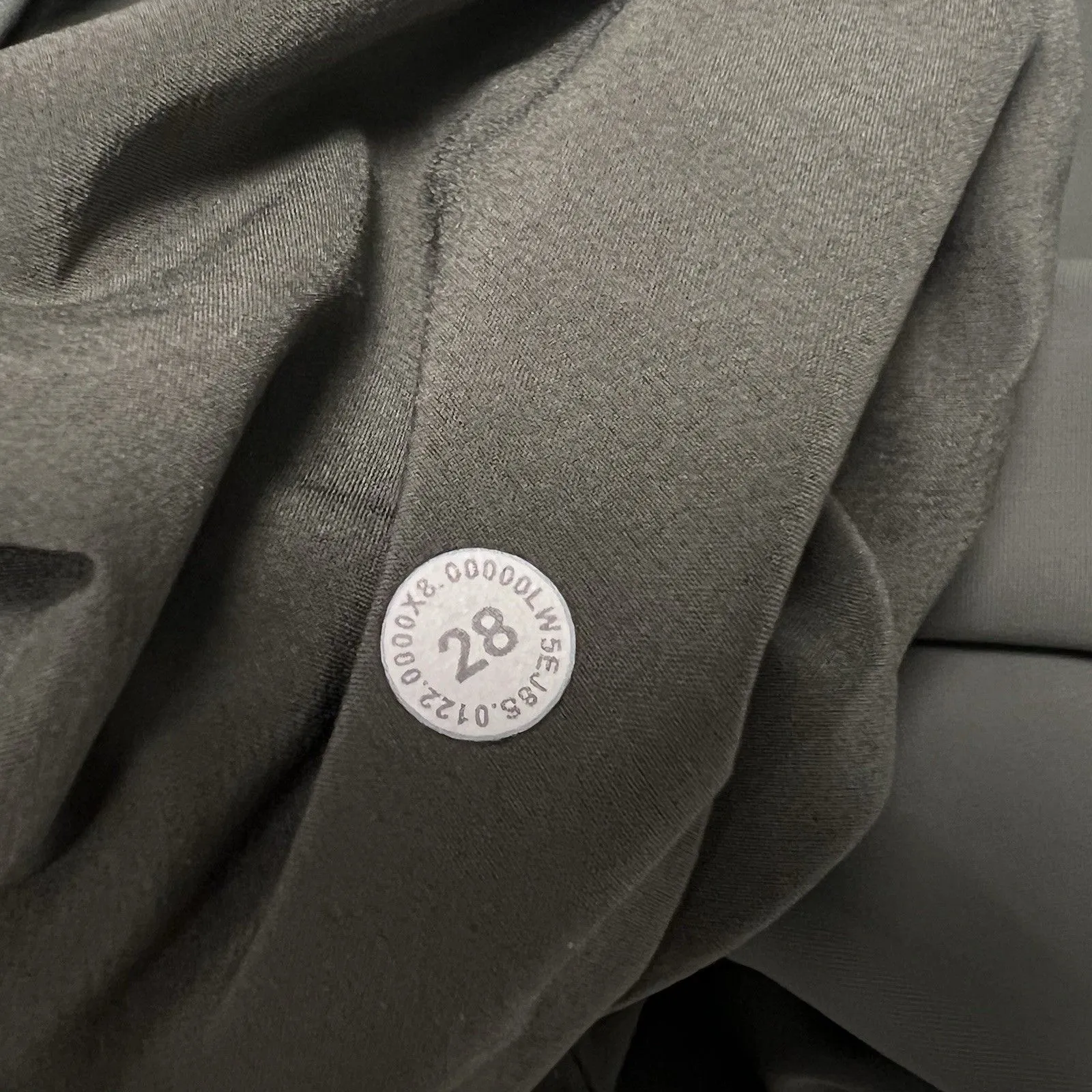 Lululemon City Sleek Slim-Fit 5 Pocket High-Rise Pant Full Length Grey Sage 28 - Image 11