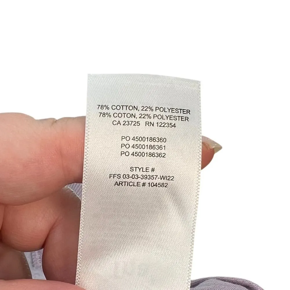 Tna Sweatfleece Cozy Fleece Mega 1/2 Zip Sweatshirt Purple Size 2 Medium - Image 13