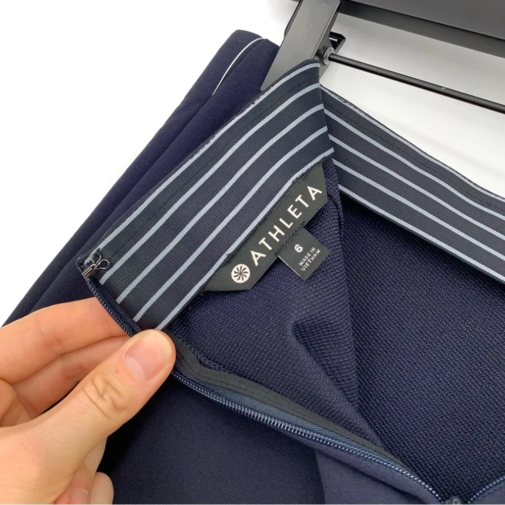 NWT ATHLETA Wander Ankle Pant Navy Blue 6 - Image 10