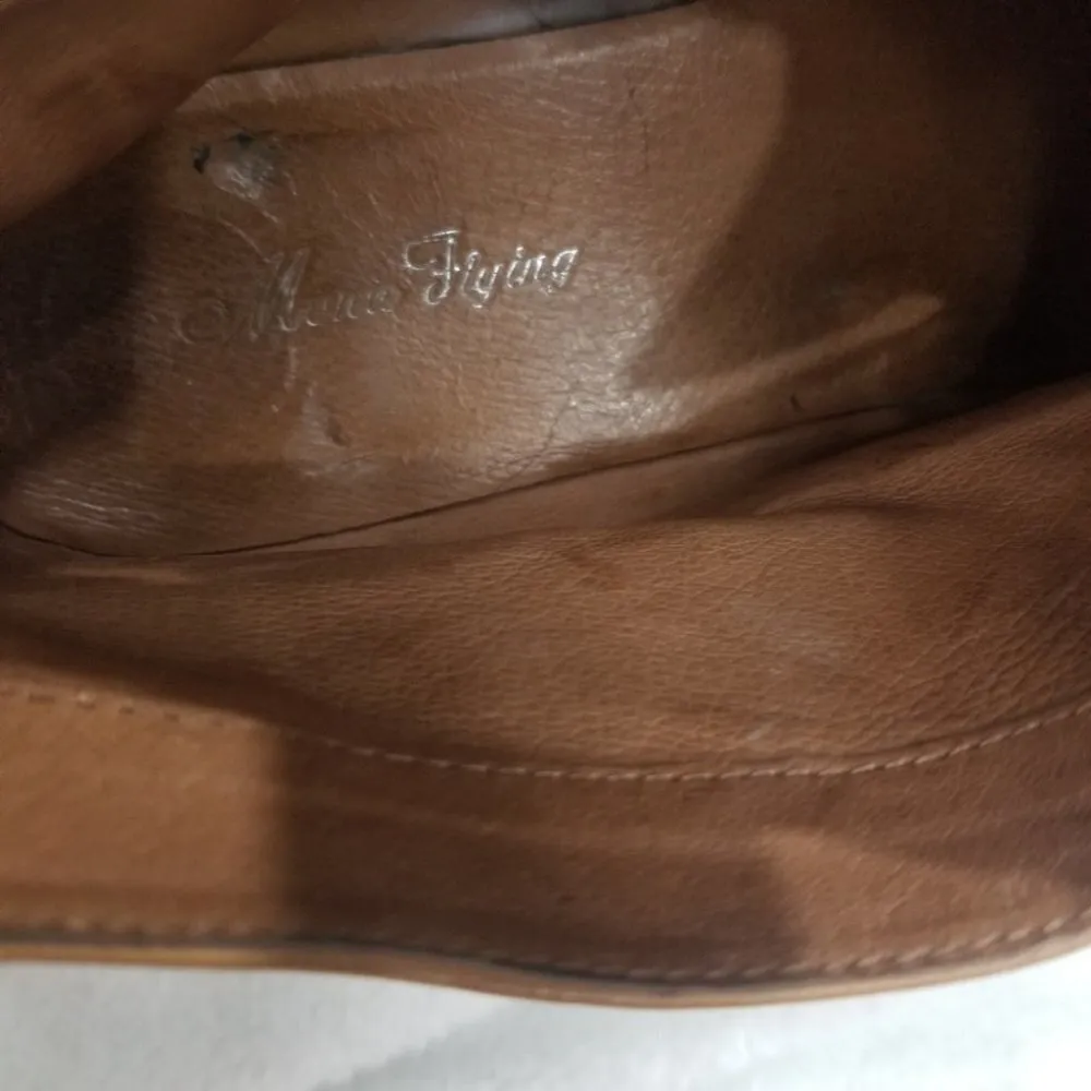 Mona Flying Ombre distressed leather boots Brown Size 10 - Image 10