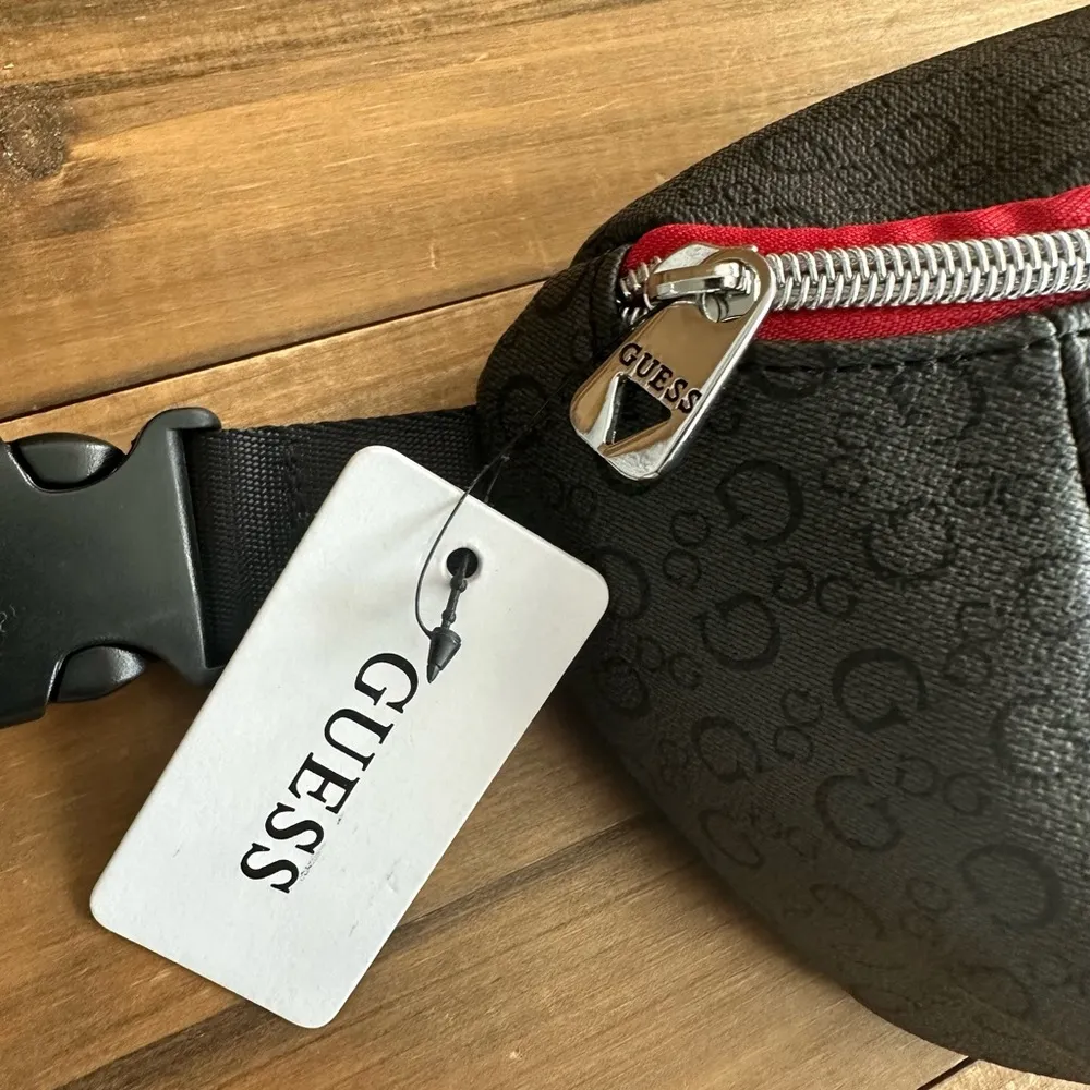 GUESS Signature Waist Fanny Pack Crossbody Bag - Image 3