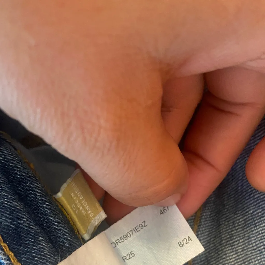 Michael Kors Dark Blue Boot Cut Jeans - Image 4