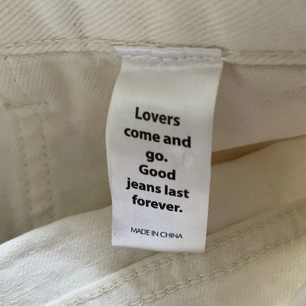 PacSun White Cargo Dad Jeans $60 28 - Image 9