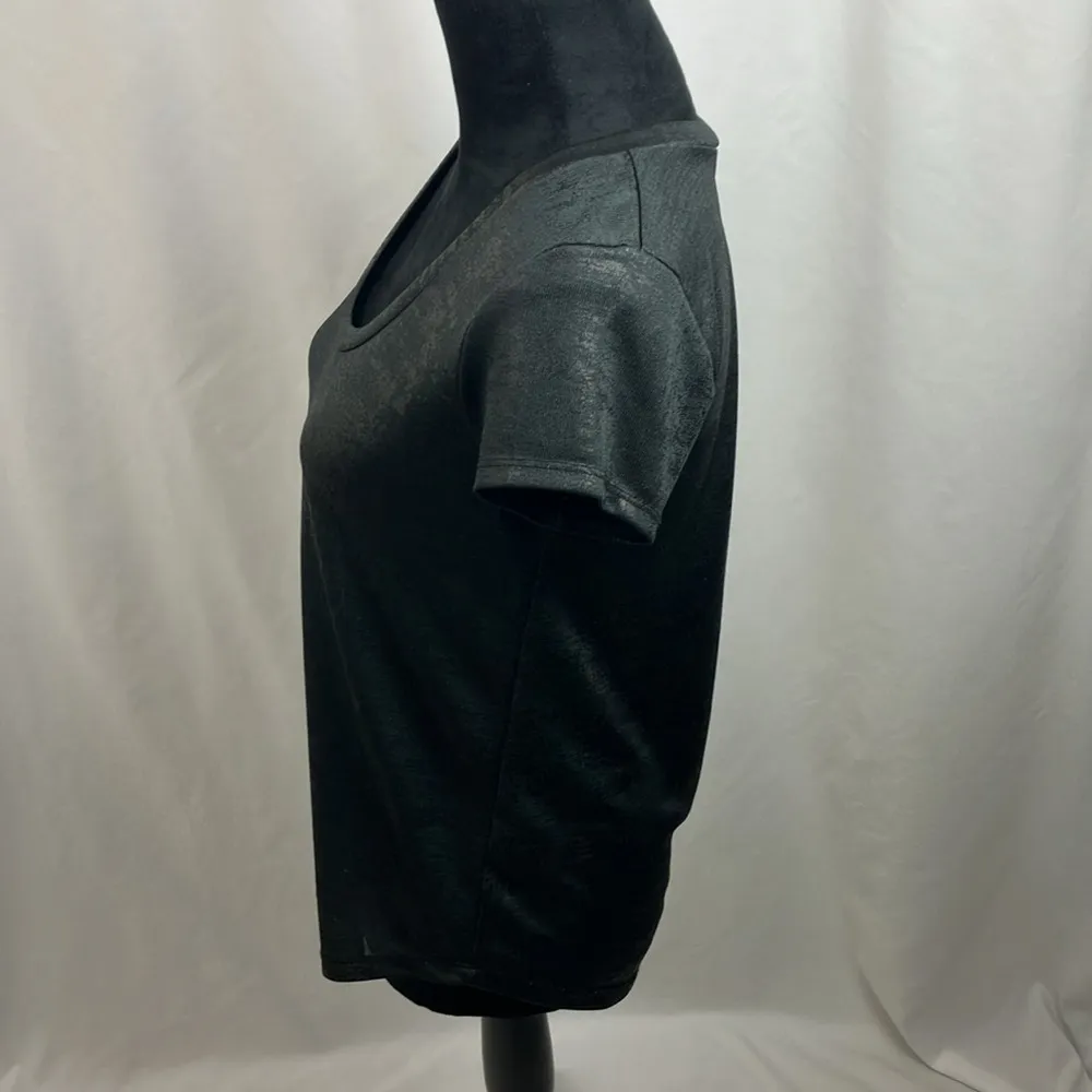 Mossimo black short sleeves top women’s size small perfect - Image 3