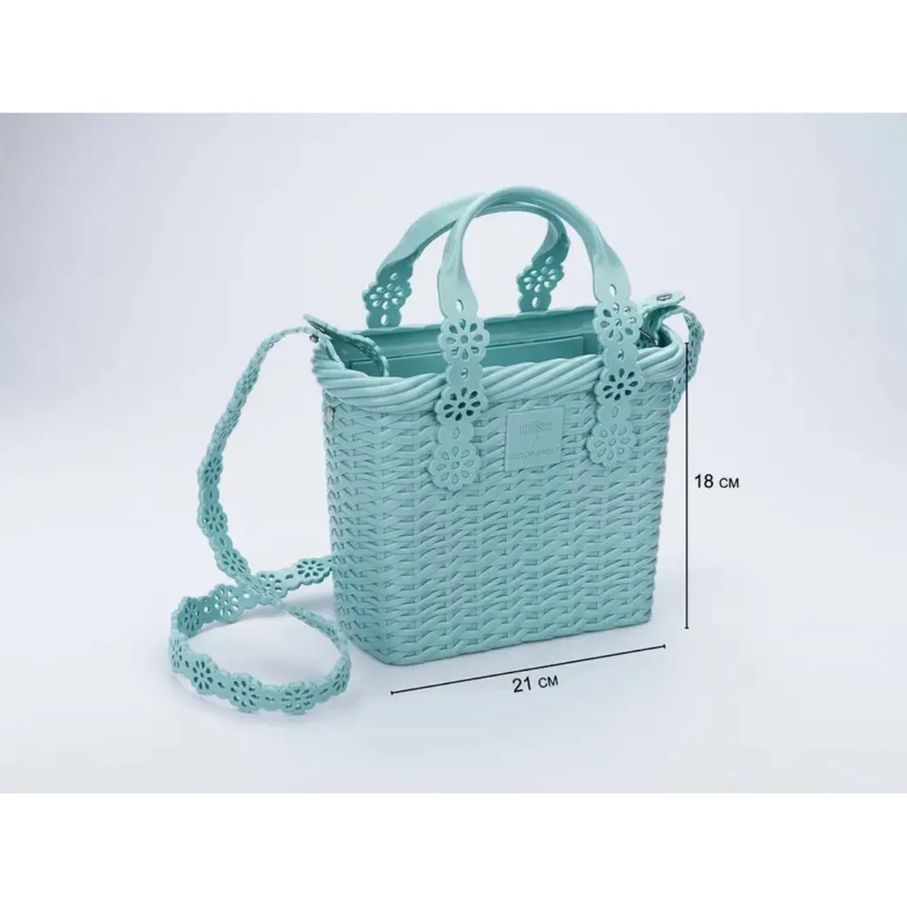 New Melissa Lace Bag Viktor and Rolf Classic Vegan black 100% Melflex - Image 2