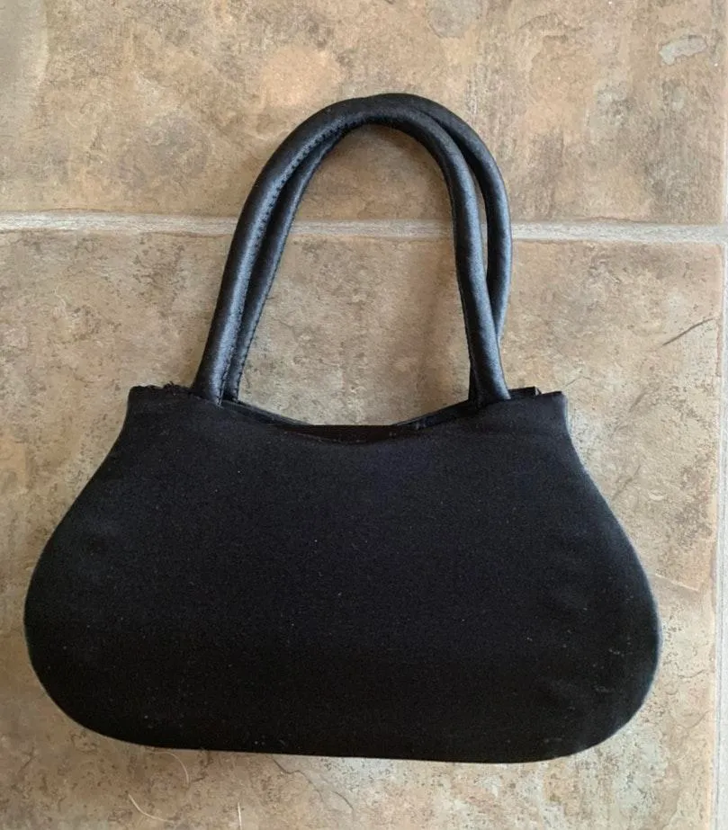 Mini Black Handbag - Image 4