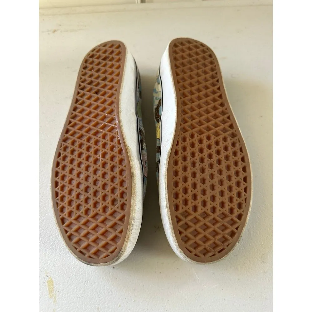 Vans Women's Rare Authentic Donuts Munchies Sprinkles Novelty Sneakers Shoes 8.5 - Image 6