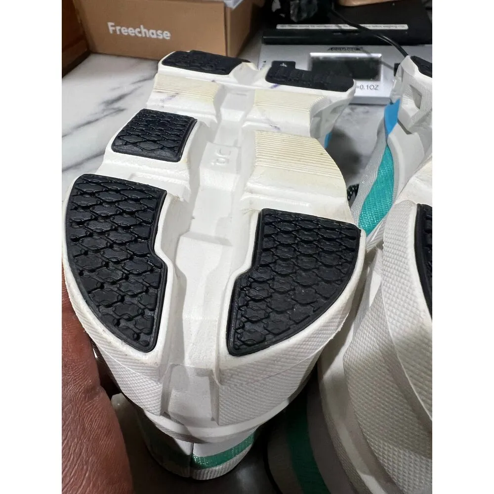 On Cloudstratus Women’s Running Shoes Size 9.5 White Blue Teal Lightweight - Image 13